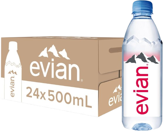 Evian Natural Water ...