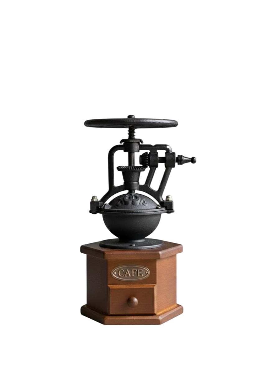 Wooden Hand Coffee G...